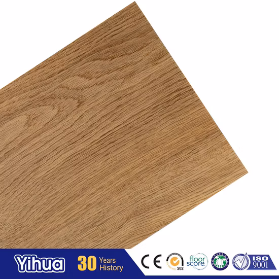 防水 Lvt/PVC/Spc 高級ビニール床タイル プラスチック/ゴムクリック/粘着性/自己